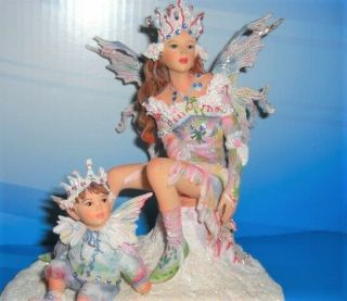Rare Christine Haworth Faerie Fairy Leonardo Figurine/ Ltd Ed Ornament