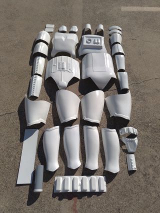 Star Wars Storm Trooper Costume Armor Life Size Movie Helmet Prop