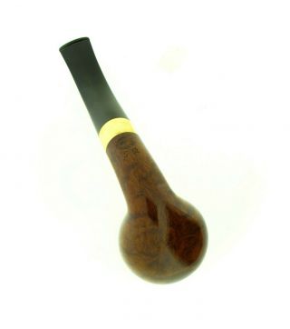 JESS CHONOWITSCH BENT BRANDY GOLD BAND PIPE 4