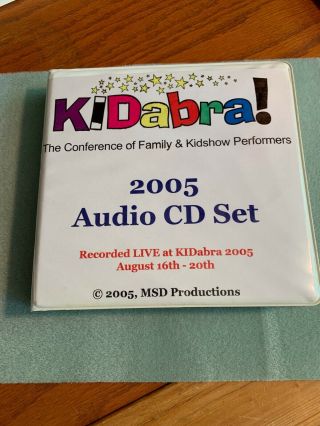 2005 - Audio Cd Set From Kidabra Conference - 12 Sessions Recorded Live