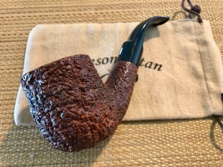 GIANT CASTELLO NATURAL VIRGIN,  MARKED G 65,  DEEP RUSTICATED BRIAR,  GREAT PIPE 2