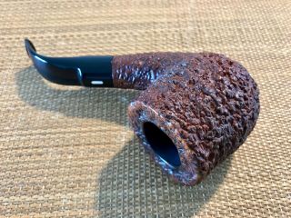 GIANT CASTELLO NATURAL VIRGIN,  MARKED G 65,  DEEP RUSTICATED BRIAR,  GREAT PIPE 4
