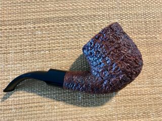 GIANT CASTELLO NATURAL VIRGIN,  MARKED G 65,  DEEP RUSTICATED BRIAR,  GREAT PIPE 7