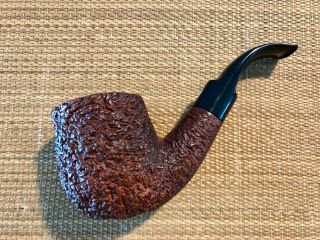 GIANT CASTELLO NATURAL VIRGIN,  MARKED G 65,  DEEP RUSTICATED BRIAR,  GREAT PIPE 9