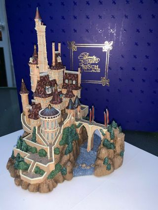 “french Village” Beauty And The Beast Beast’s Castle Very Rare Disney