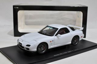 Mazda Rx - 7 Fd Spirit R Type A Pure White Rare 75989 Autoart 1/18