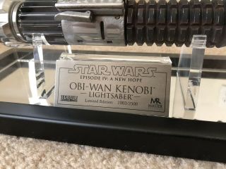 Obi - Wan Kenobi A Hope Lightsaber Master Replicas Limited Edition Sw - 109
