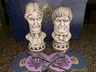 Rare Disneyland Club 33,  Haunted Mansion 50th Anniversary Hallway Busts Mugs