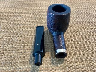 DUNHILL SHELL BRIAR,  LB (LARGE BILLIARD),  GROUP 4,  MADE IN ENGLAND 1974 10