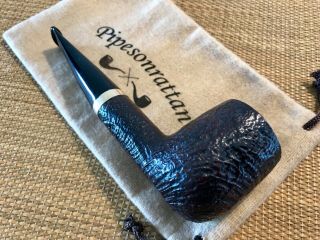 DUNHILL SHELL BRIAR,  LB (LARGE BILLIARD),  GROUP 4,  MADE IN ENGLAND 1974 2