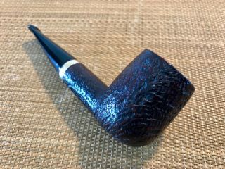 DUNHILL SHELL BRIAR,  LB (LARGE BILLIARD),  GROUP 4,  MADE IN ENGLAND 1974 5