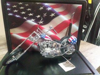 Franklin The Ultimate Chopper Easy Rider Harley Davidson 1:10 Scale