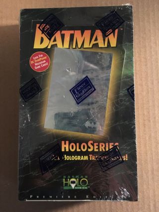 1996 Batman Holoseries Hologram Factory Box Premiere Edition 36 Packs Hm1