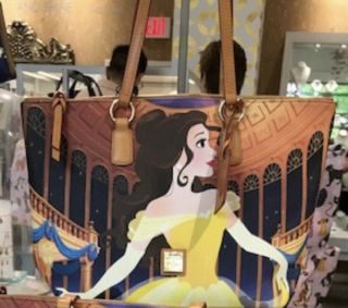 Disney Beauty And The Beast Belle Tote By Dooney & Bourke Dream Big Princess