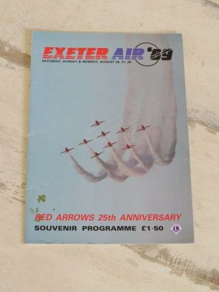 Exeter Air 89 Souvenir Programme