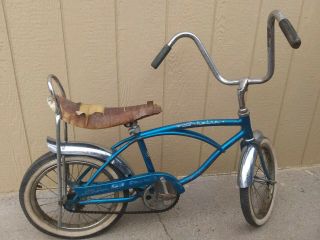 Old Vintage Schwinn Stingray Deluxe Midget Mini Muscle Bike Bicycle 1967 16 "