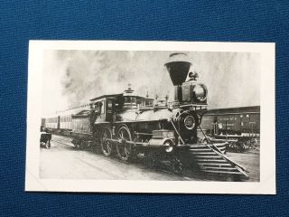 Chicago St.  Paul Minneapolis & Omaha Railway Locomotive No.  201 Antique Photo