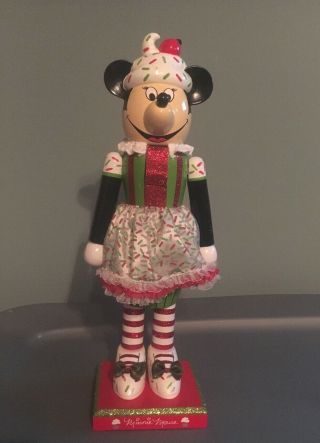 Authentic Disney Parks Christmas Holiday Cupcake Minnie Mouse Nutcracker