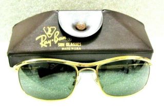 Ray - Ban Usa Vintage B&l Rare Olympian I Deluxe Easy Rider L0255 Nrmnt Sunglasses
