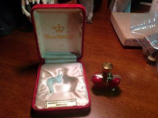 FULL vtg PRINCE MATCHABELLI ADDED ATTRACTION mini perfume bottle FIGURAL CROWN 3