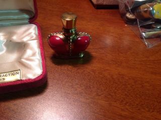 FULL vtg PRINCE MATCHABELLI ADDED ATTRACTION mini perfume bottle FIGURAL CROWN 4