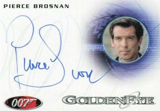 James Bond 50th Anniversary Series One Pierce Brosnan Autograph Card A189