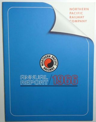 Northern Pacific Railroad 1966 Annual Report