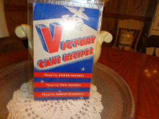 Ten Victory Cake Recipes Booklet - 1942