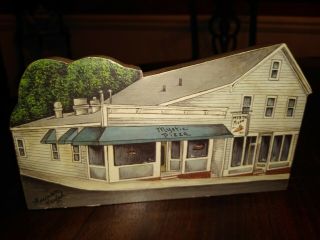 Mystic Pizza In Mystic,  Connecticut Wood Cutout Shelf Sitter The Zelepos Family