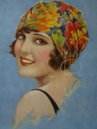 Rolf Armstrong Vintage Sample Pin Up Calendar " The Smile You Can 