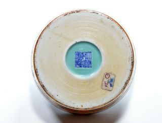 A Chinese Faux Bois Porcelain Bowl 3