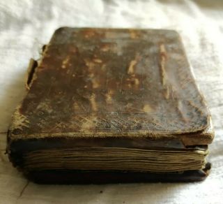 Antique Hand Written Ethiopian Coptic Christian Manuscript Bible with Case 2