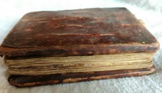 Antique Hand Written Ethiopian Coptic Christian Manuscript Bible with Case 8