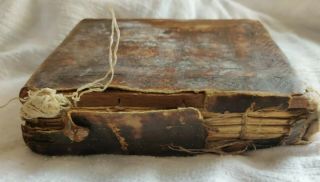 Antique Hand Written Ethiopian Coptic Christian Manuscript Bible with Case 9