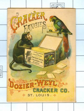 Dozier - Weyl Cracker Co. ,  Alphabet Booklet,  St Louis Advertising