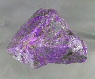 dkd 26R/ 422.  2grams Very hard to find Large Purple Sugilite rough 5