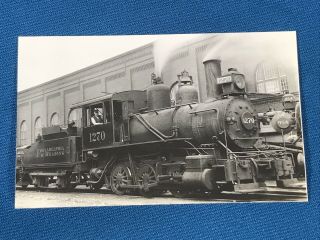 Philadelphia & Reading Railroad Locomotive 1270 Antique Photo @ Reading Pa