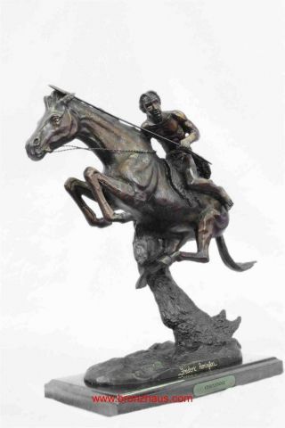 CHEYENNE Bronze Sculpture by Frederic Remington 17 