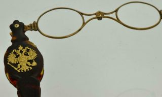 Very Rare And Collectible Antique Imperial Russian Luxury Lorgnette C 1880 