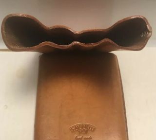 Vintage Leather Savinelli 4 Cigar Sleeve Holder Case 4