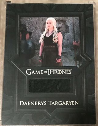 Game Of Thrones Valyrian Steel Relic Card Vr1 Daenerys Targaryen Pants