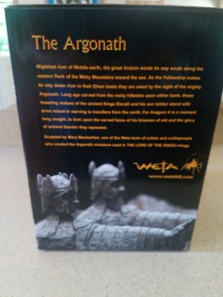 Weta - The Argonath - The Lord of the Rings - LOTR - Limited edition.  211/500 12