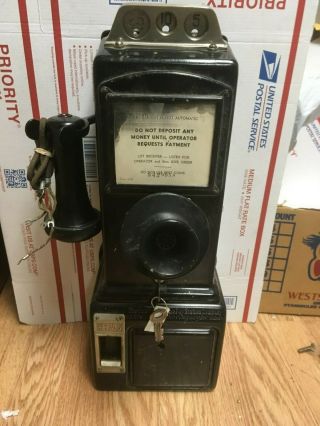 Gray Telephone 50 - K Pay Station Company Western Electric Inc Makers Sept 21,  1920