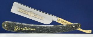 Vintage Nichiri Co.  King Pelican 32 Japanese Straight Razor Kamisori Shave Ready