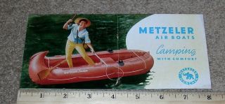 Metzeler Air Boat Dealer Sales Brochure Inka Riviera Neptun Poseidon - 60 
