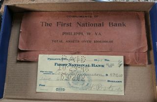First National Bank 1948 Check
