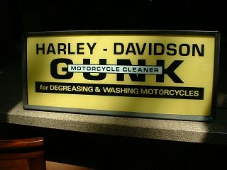 Harley - Davidson Gunk lighted sign 5