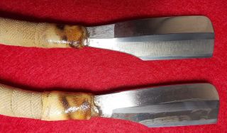 Vintage Tosuke kamisori 井上藤助 2 items Japanese straight razor from Japan 1236 - 1 4