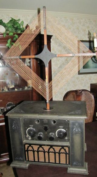 1924 De Forest D - 12 Reflex Radiophone.  Almost Pristine.