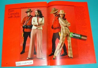 1973 Tv Article Lee Meriwether & Alan Feinstein Edge Of Night Canadian Fashions